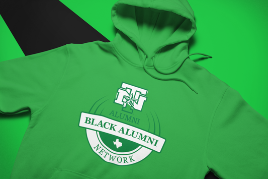 UNT Black Alumni Network x Alum Pullover Hoodie- Green