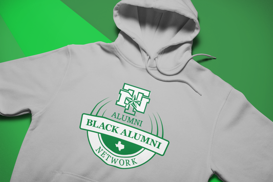 UNT Black Alumni Network x Alum Pullover Hoodie- Grey