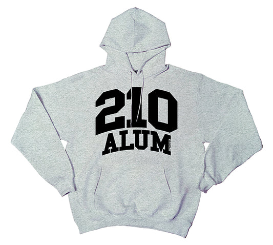 210 Grey Alum Pullover Hoodie