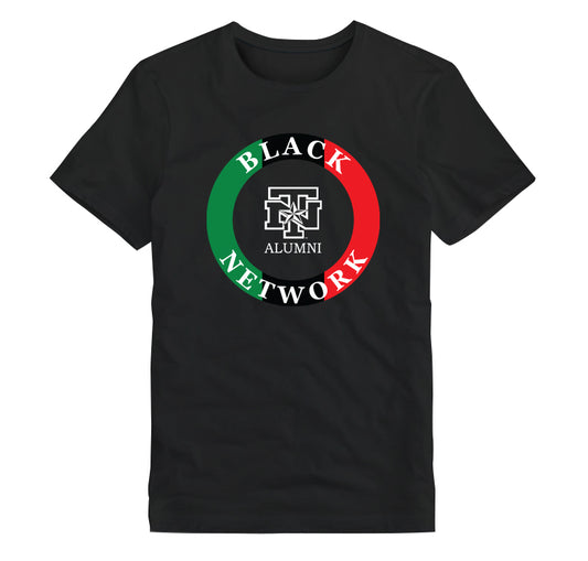 UNT Black Alumni Network x Alum Unisex T-Shirt- Black