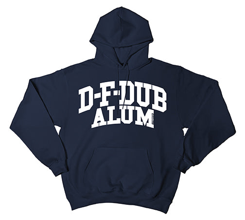 D-F Dub Navy Alum Pullover Hoodie